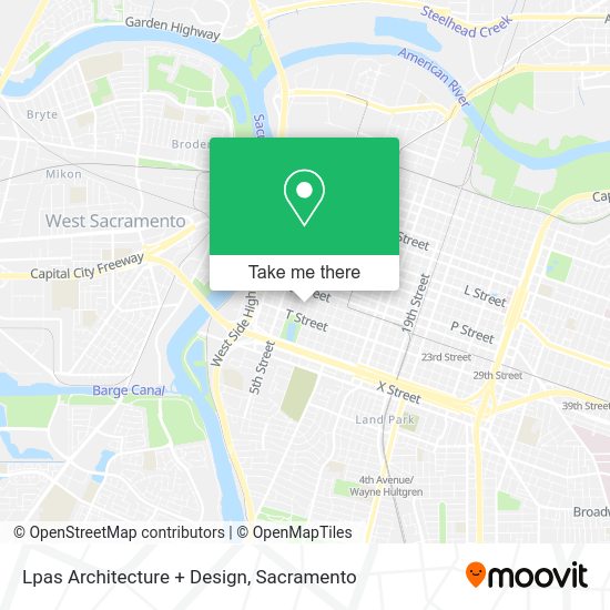Lpas Architecture + Design map