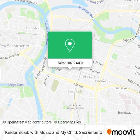 Kindermusik with Music and My Child map