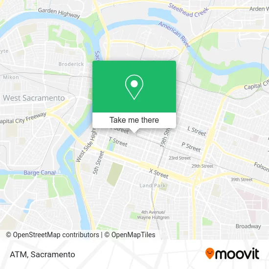 Mapa de ATM