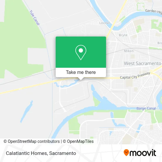 Mapa de Calatlantic Homes