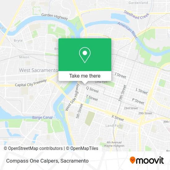 Compass One Calpers map