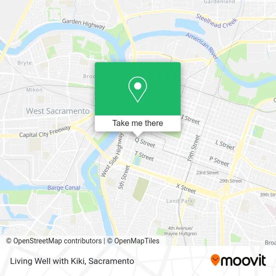 Living Well with Kiki map