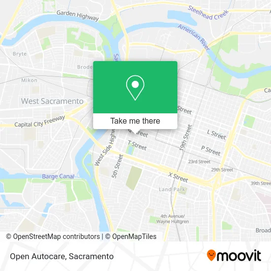 Open Autocare map