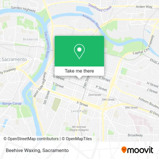 Mapa de Beehive Waxing