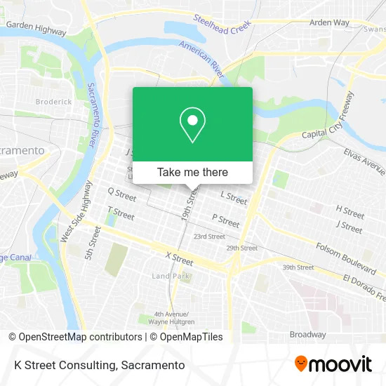 Mapa de K Street Consulting