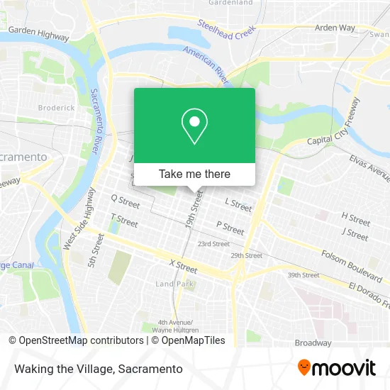 Mapa de Waking the Village