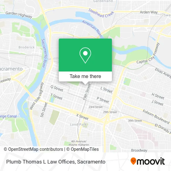Mapa de Plumb Thomas L Law Offices