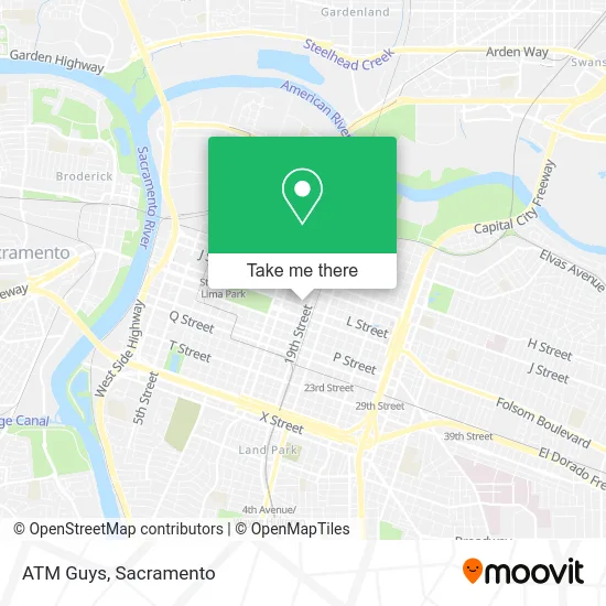 Mapa de ATM Guys