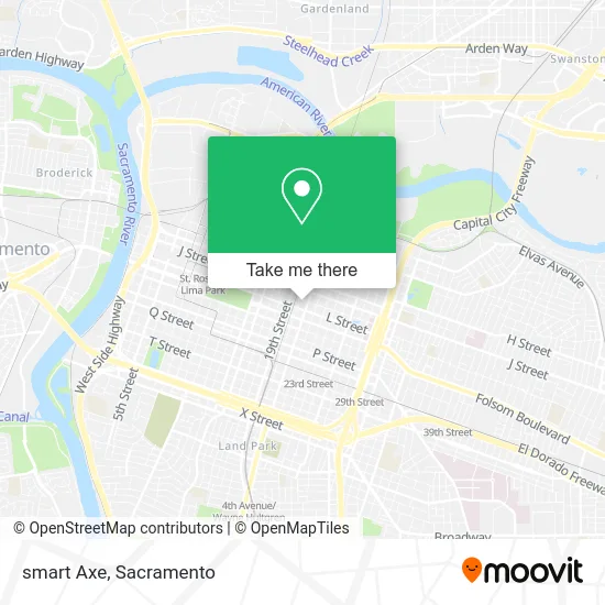 Mapa de smart Axe