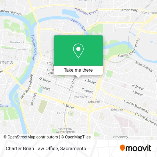 Mapa de Charter Brian Law Office