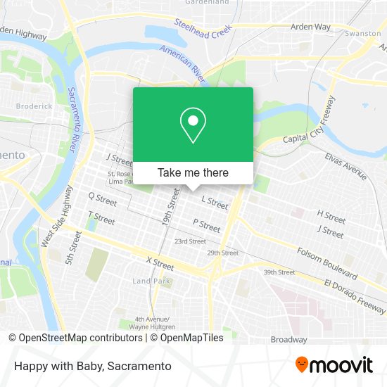 Happy with Baby map