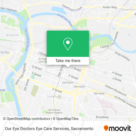Mapa de Our Eye Doctors Eye Care Services