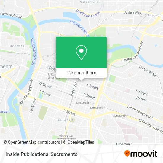 Mapa de Inside Publications