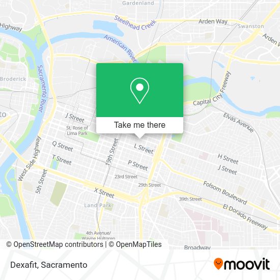 Dexafit map