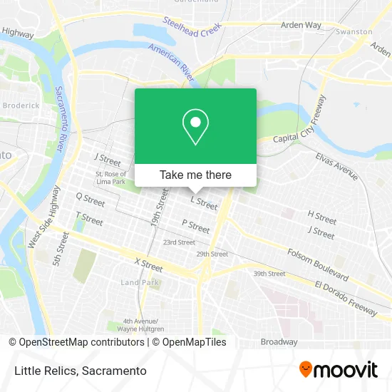 Mapa de Little Relics
