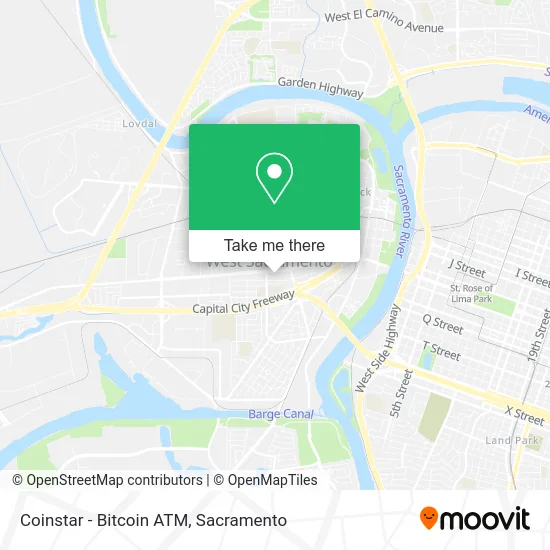 Coinstar - Bitcoin ATM map