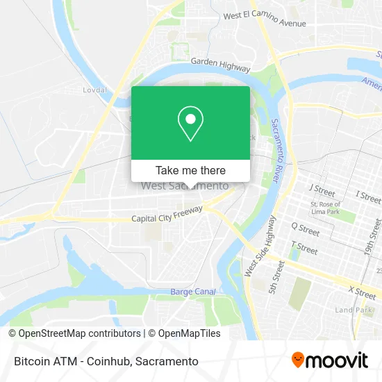 Mapa de Bitcoin ATM - Coinhub