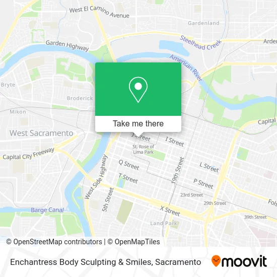 Mapa de Enchantress Body Sculpting & Smiles
