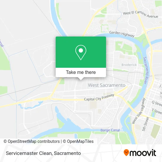 Servicemaster Clean map