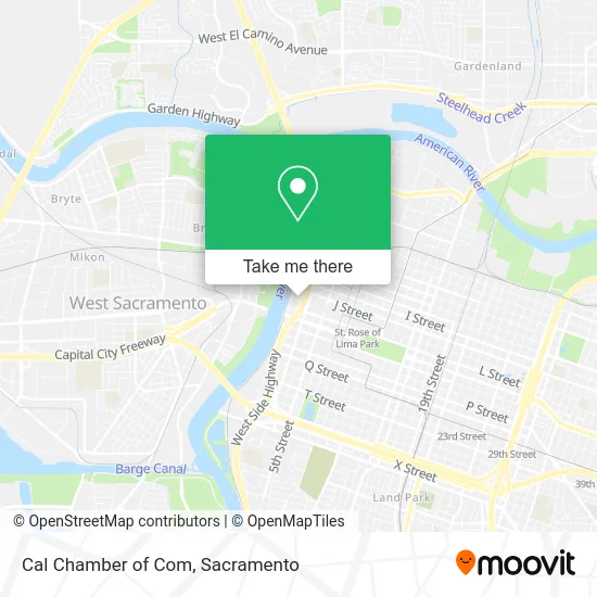 Cal Chamber of Com map