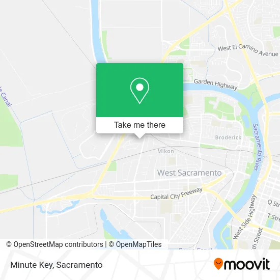 Mapa de Minute Key
