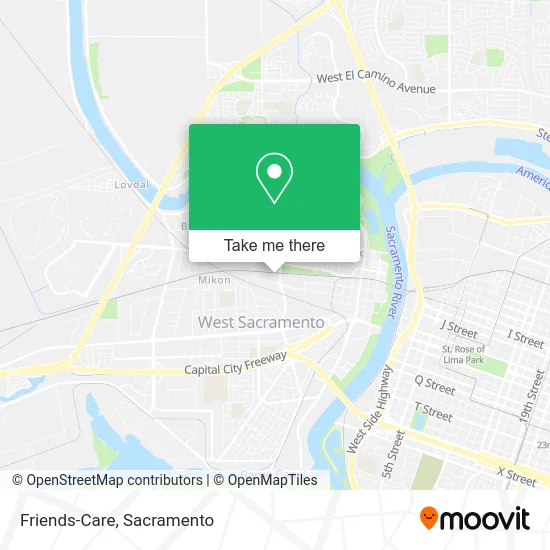 Mapa de Friends-Care