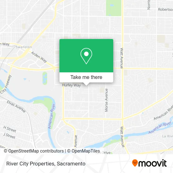 River City Properties map