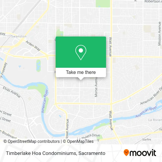 Timberlake Hoa Condominiums map