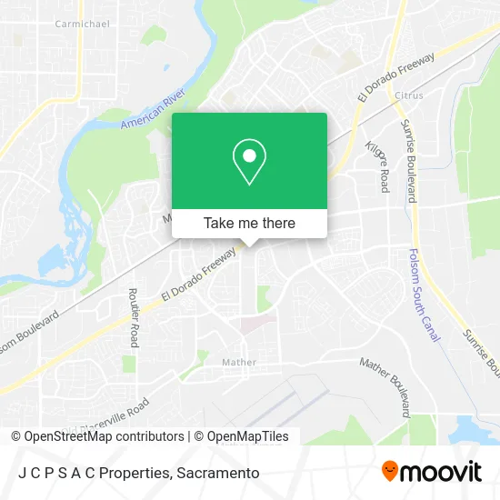 Mapa de J C P S A C Properties