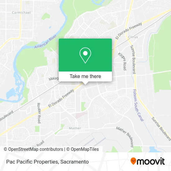 Pac Pacific Properties map