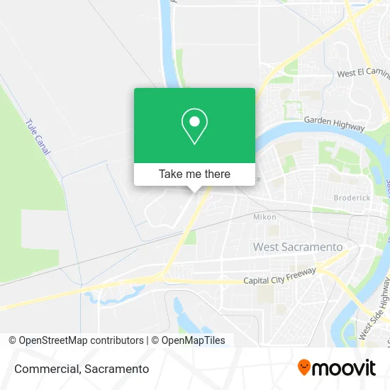 Mapa de Commercial