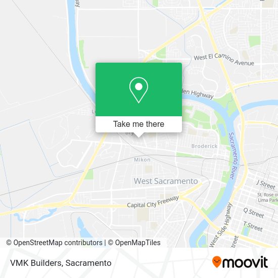 VMK Builders map