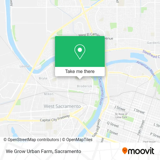 Mapa de We Grow Urban Farm