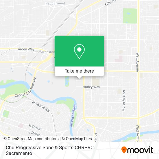 Chu Progressive Spne & Sports CHRPRC map