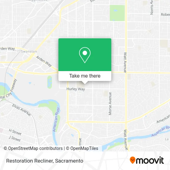 Mapa de Restoration Recliner