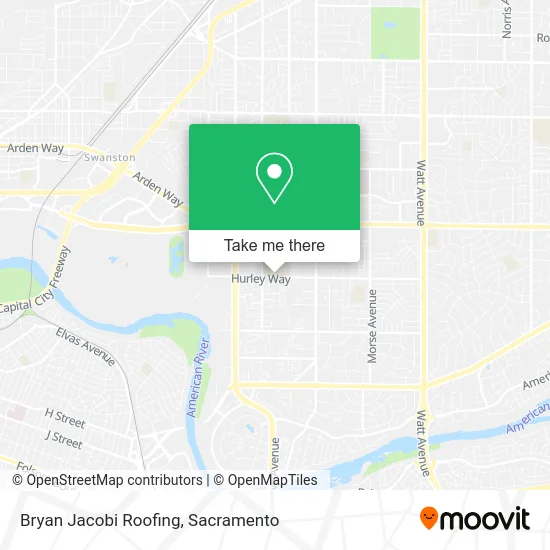 Mapa de Bryan Jacobi Roofing