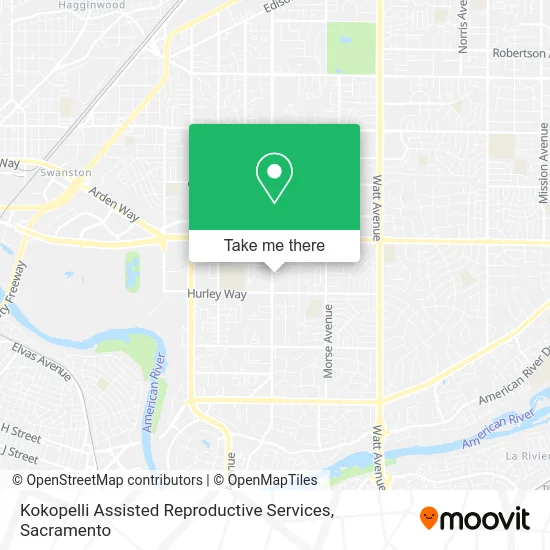 Mapa de Kokopelli Assisted Reproductive Services