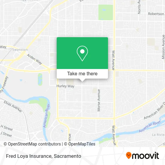 Mapa de Fred Loya Insurance