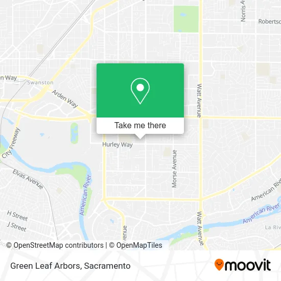 Mapa de Green Leaf Arbors