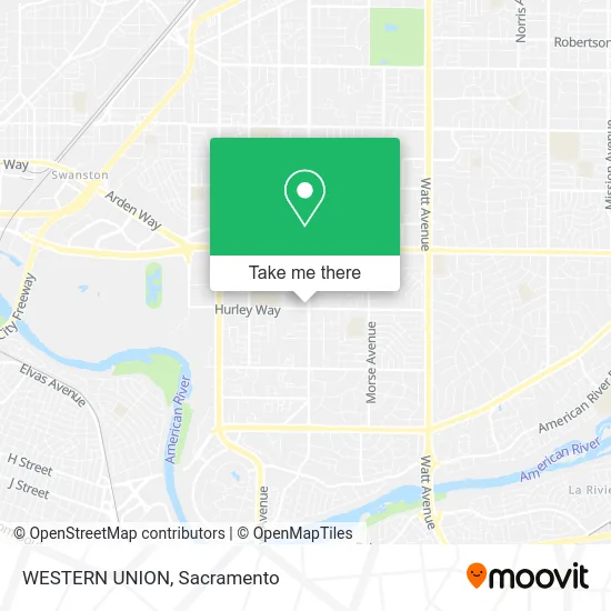 Mapa de WESTERN UNION