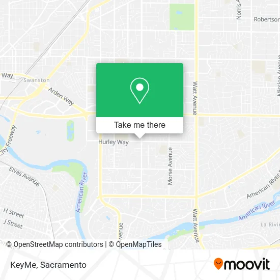 Mapa de KeyMe