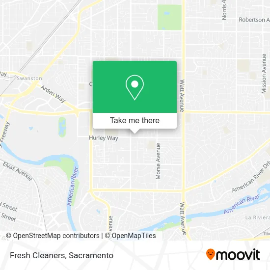 Fresh Cleaners map