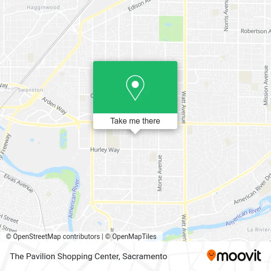 Mapa de The Pavilion Shopping Center