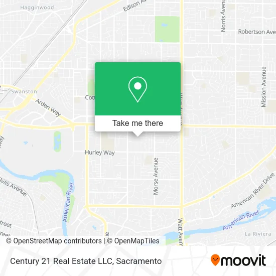 Century 21 Real Estate LLC map