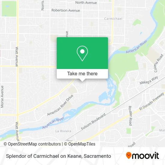 Splendor of Carmichael on Keane map