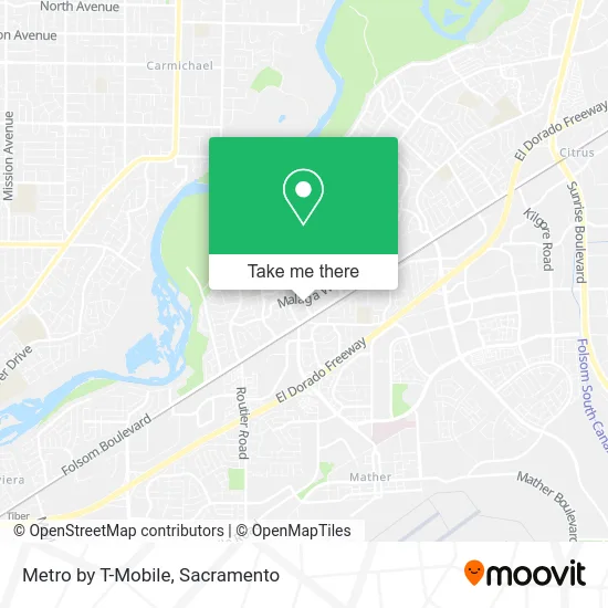 Metro by T-Mobile map
