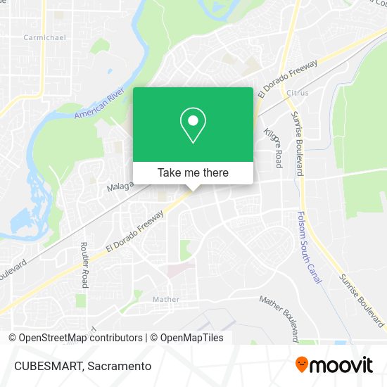 CUBESMART map