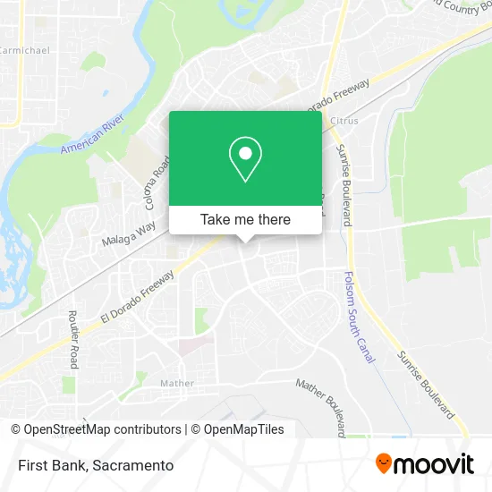 Mapa de First Bank