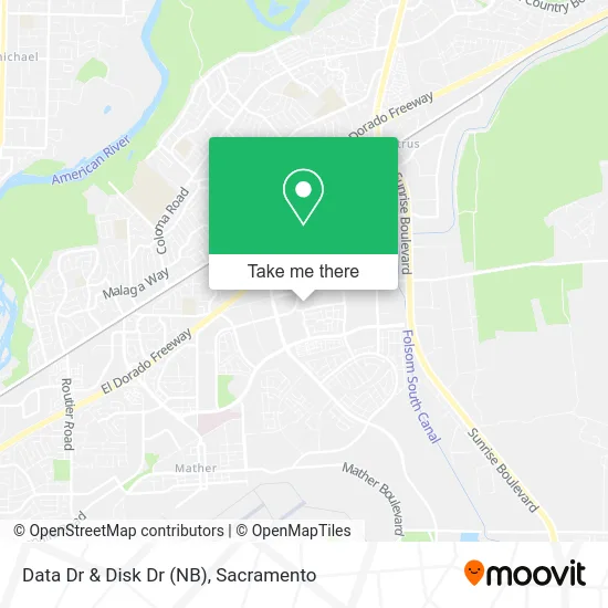 Data Dr & Disk Dr (NB) map