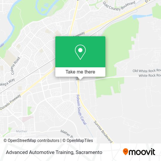Advanced Automotive Training map